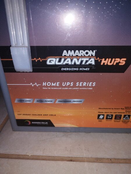 Amraon Quanta plus baterry