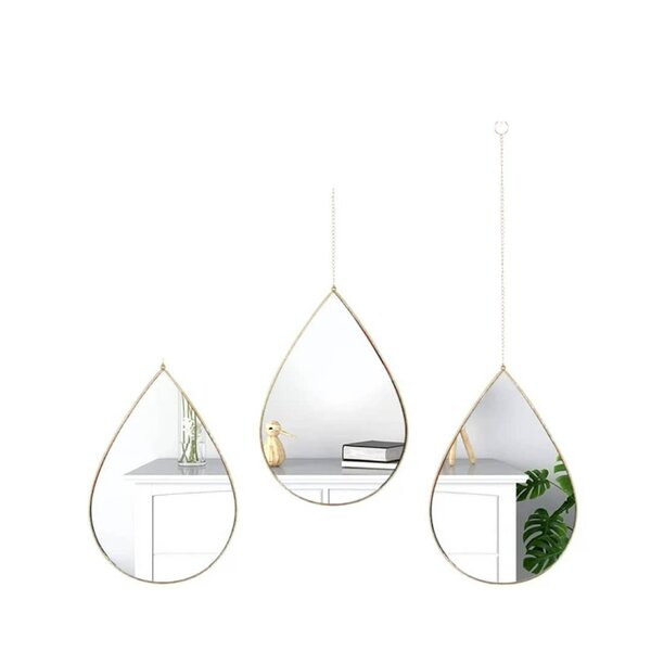 Ensemble de miroirs goutte