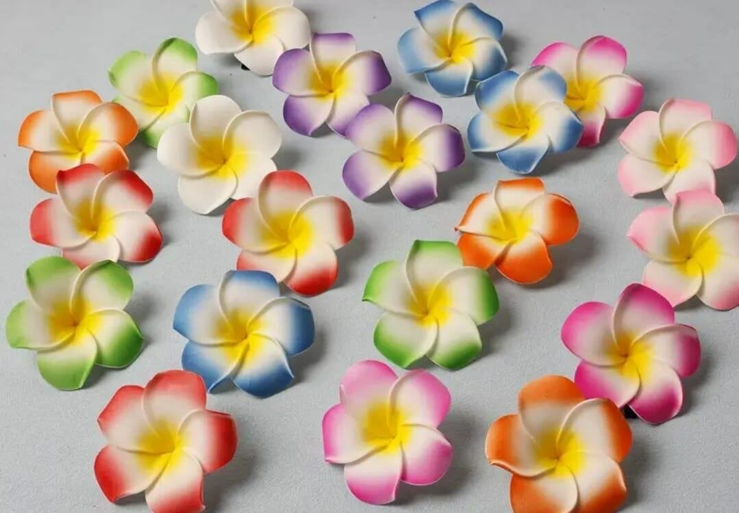 Colorful Artificial Plumeria