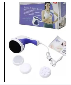 Relax and Spin Tone Massager - 5 in 1 Full Body Massager - Slimming Toning & Relaxing