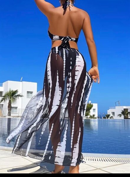 Robe de Plage Longue Élégante