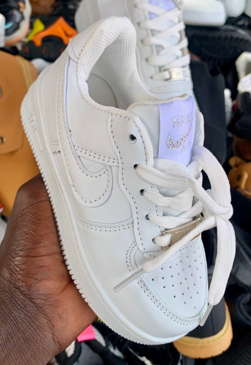 Baskets blanches unisexes