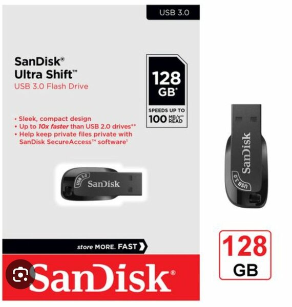 Clé USB SanDisk 128 Go 3.0
