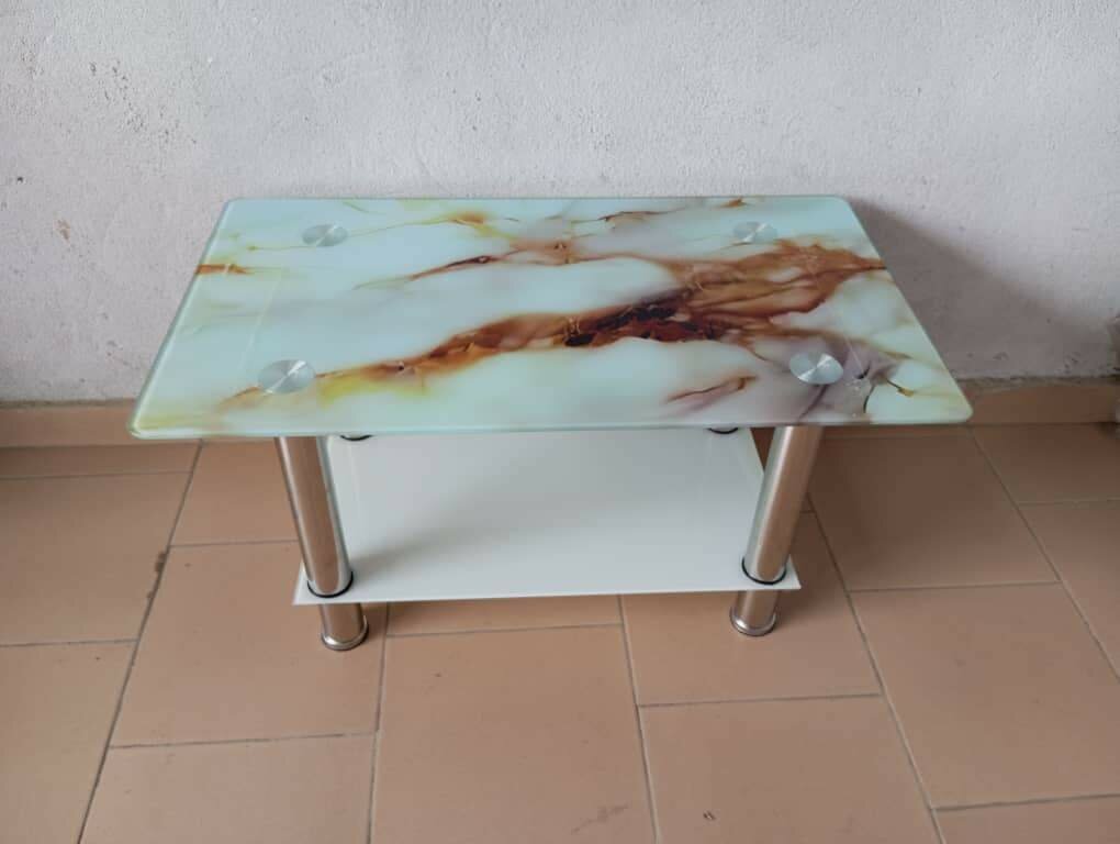 Table basse vitré C80