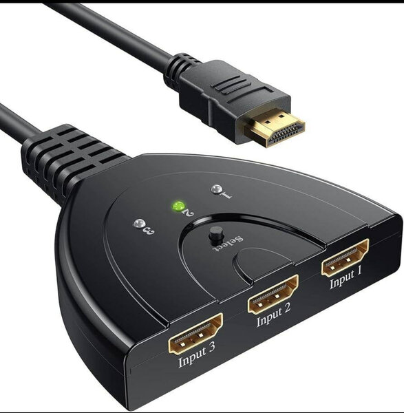 Commutateur HDMI 3 ports 4K