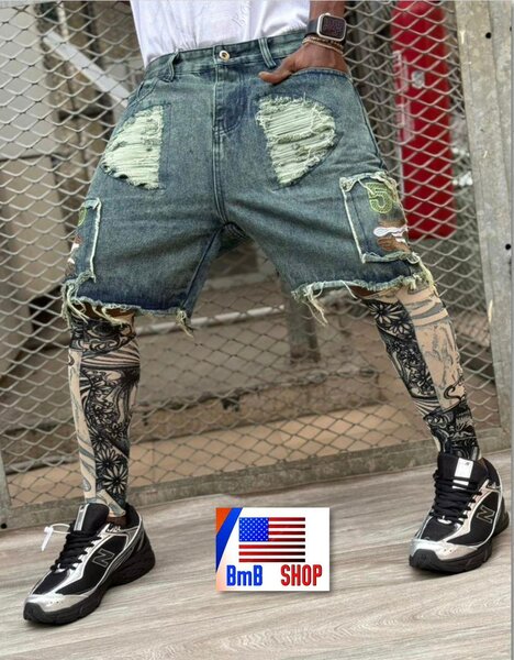 Shorts en jean décontractés