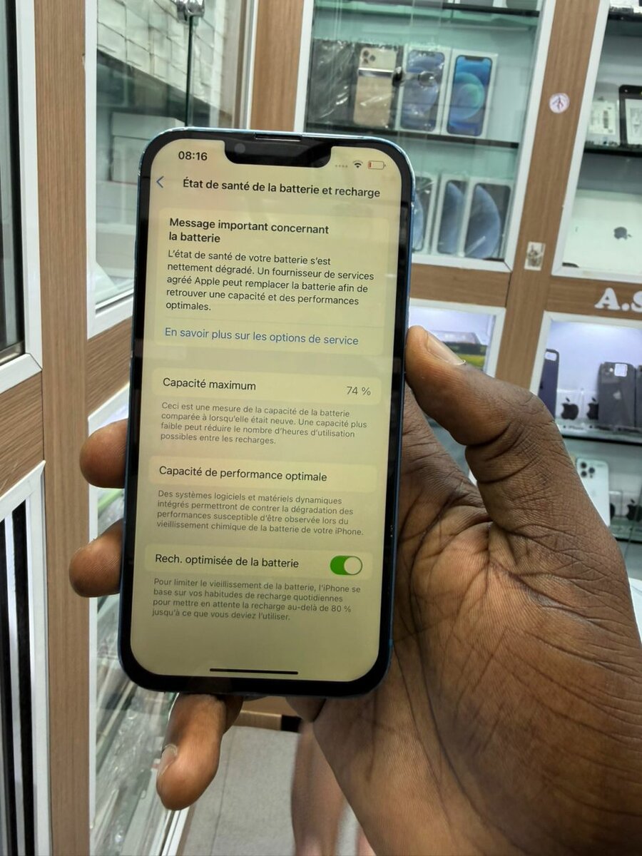 13simple écran changer 128g