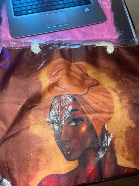 Afrocentric Art Tote Bag