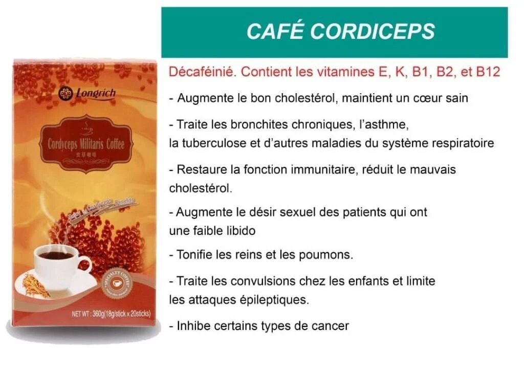 Café Cordyceps Longrich