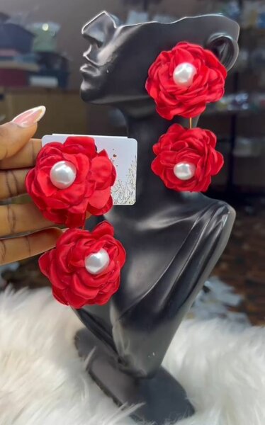 Boucles d'oreilles florales élégantes