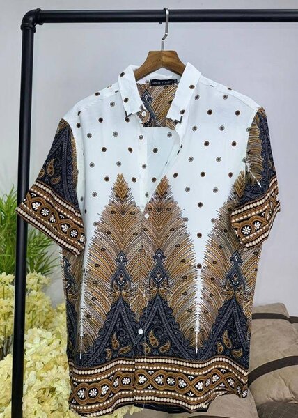 Chemise homme motifs élégants