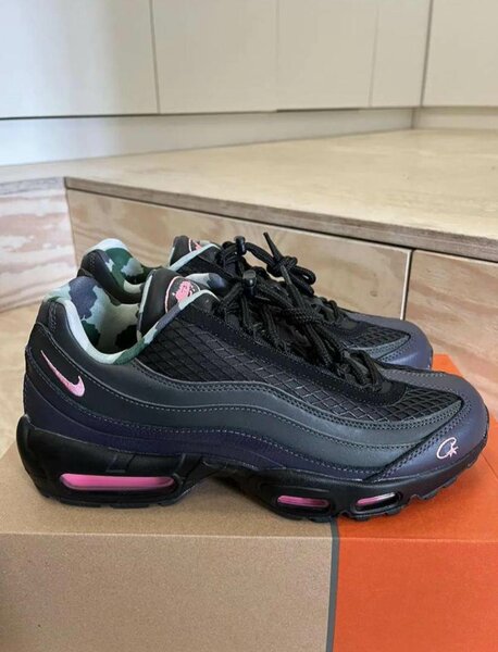 Baskets Air Max 95 Noir Rose
