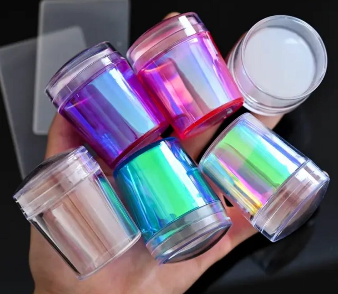 Tampon à ongle en silicone moyen