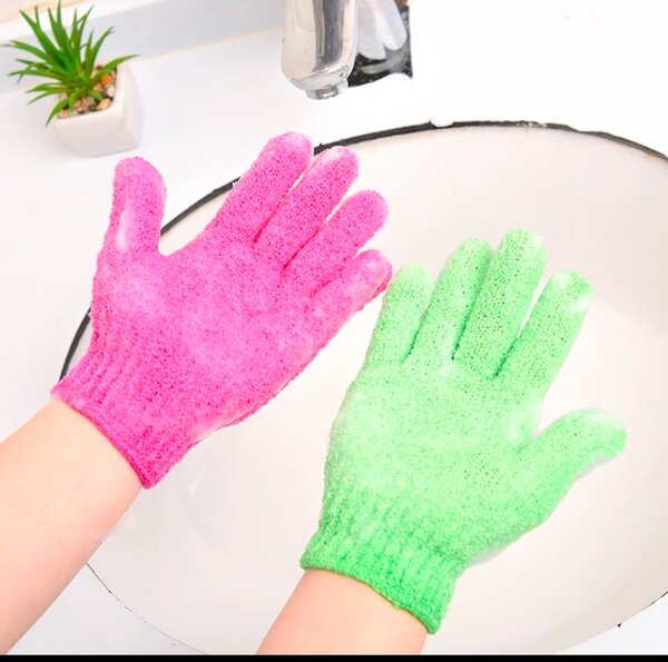 Bath gloves
