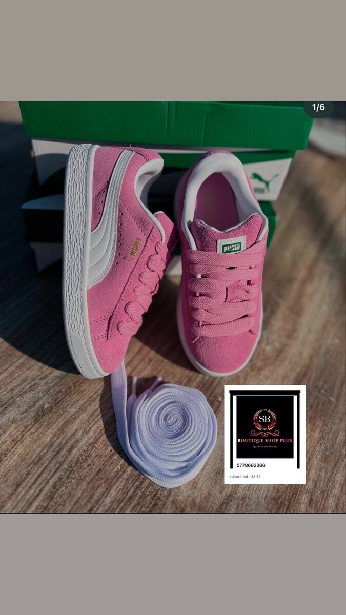 Basket puma Suède xl authentique avec sa boîte