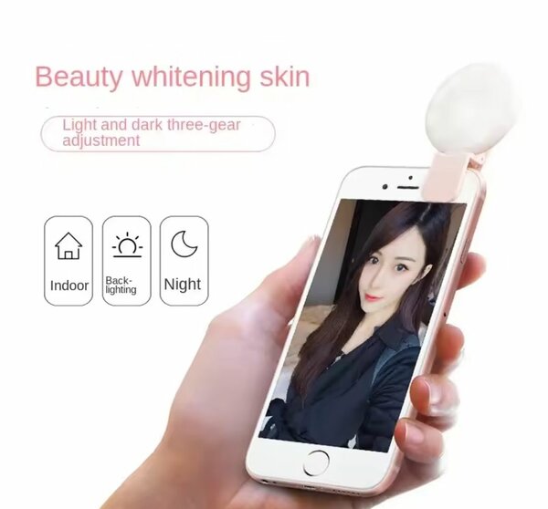 Lumière Selfie rechargeable