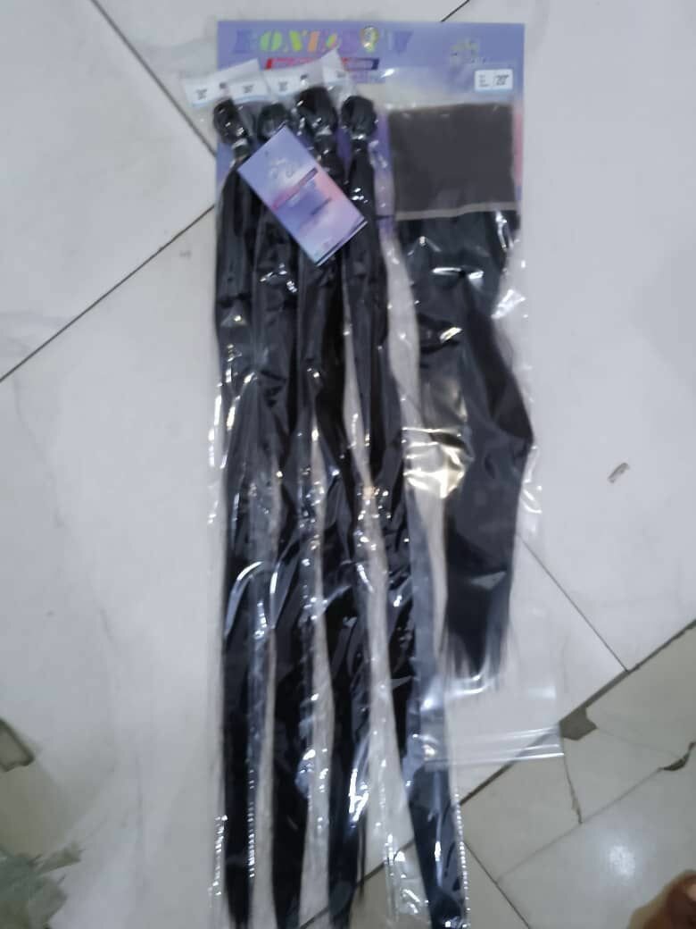 Extensions de cheveux synthétiques