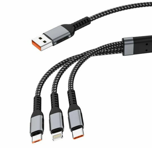 3-in-1 Multi Charging Cable