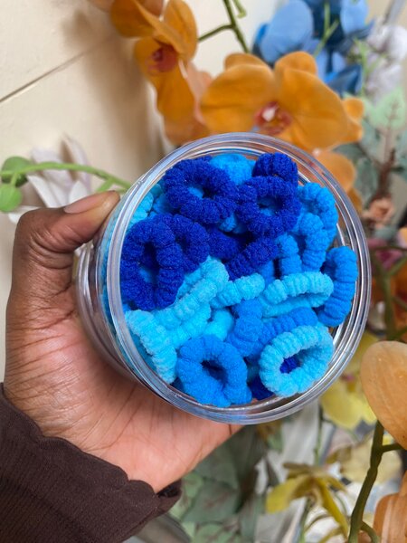 Élastiques à cheveux colorés