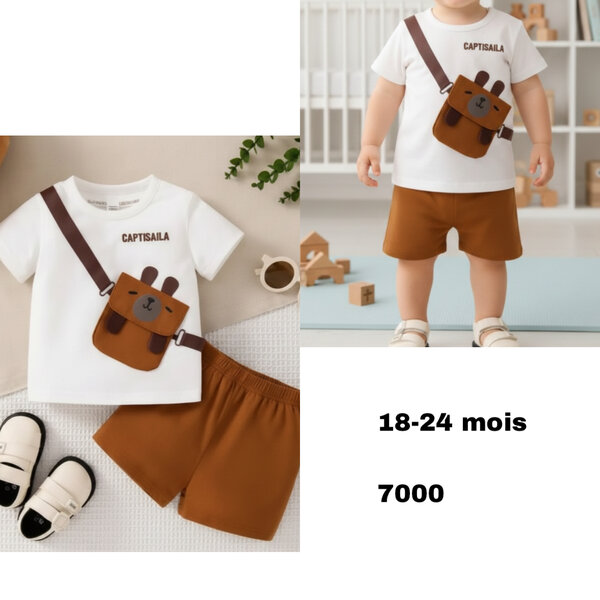 Ensemble Bébé Ours Mignon