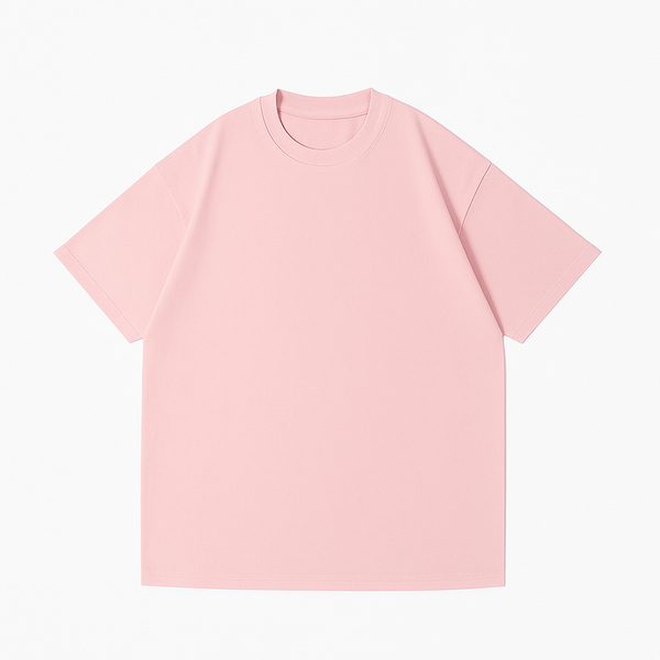 T-shirt unique rose 300gsm