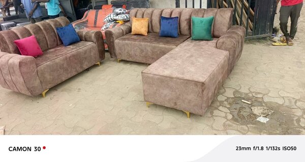 Canapé d'angle confortable