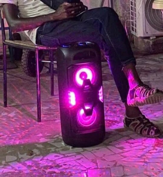 Enceinte Bluetooth lumineuse