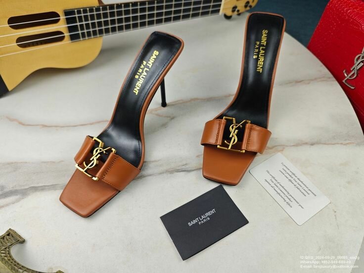 Sandales à talons Saint Laurent