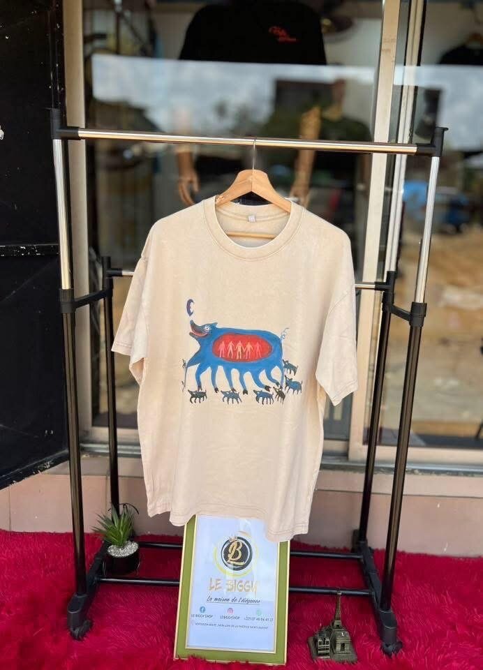 T-shirt imprimé graphique unique