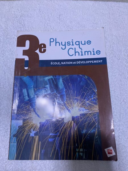 Manuel Physique-Chimie 3e