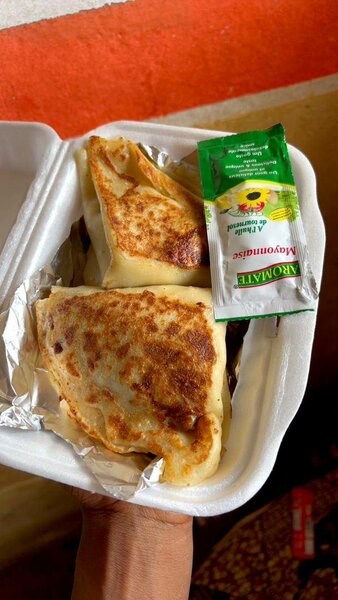 4 crêpes salées à la viande