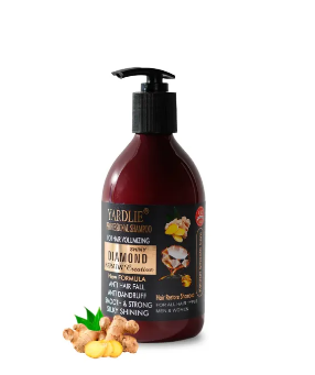 Yardlie Professional Shampoo For Hair Volumizing Anti Hair Fall Anti Dandruff Smooth & Strong Silky Shining For All Hair Types For Men And Women 550G - High Quality By Qs