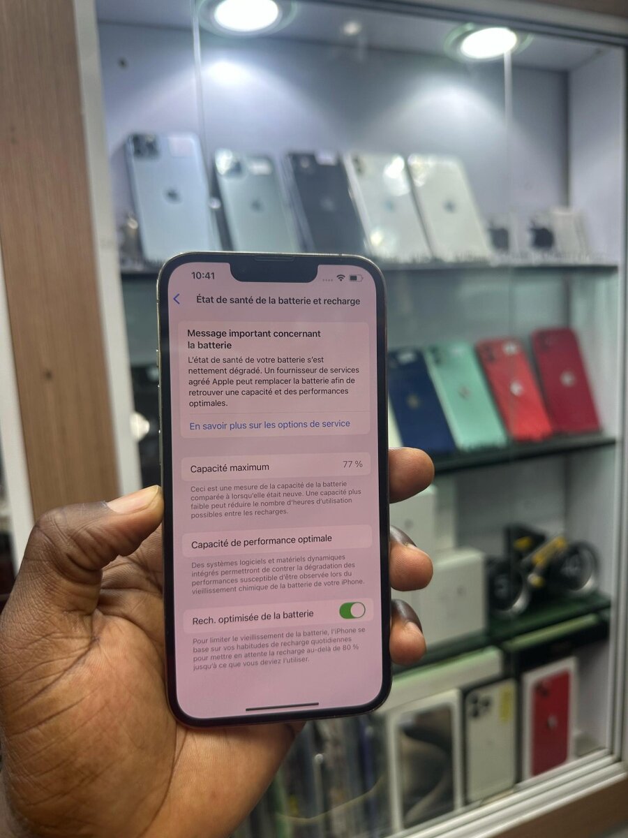 13 pro 128giga état Casi écran