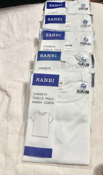 T-shirt Polo SANBI Blanc