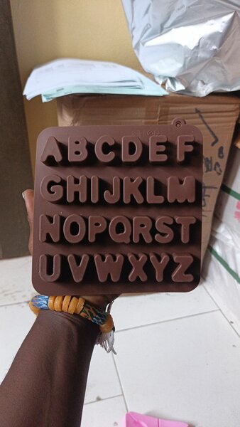 Moule à Chocolat en Silicone Alphabet