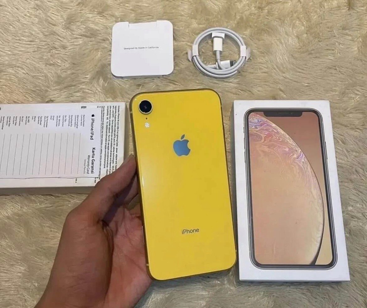 iPhone XR Jaune