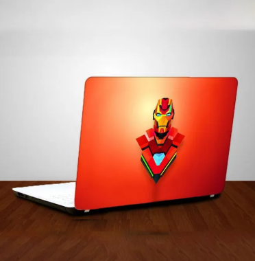 Ironman Laptop Back Skin Sticker-Laptop Back Skin-Laptop Skin Vinyl Sticker Decal, 13 13.3 14.6 15 15.4 15.6 inch Laptop Skin Sticker Cover For All Laptops