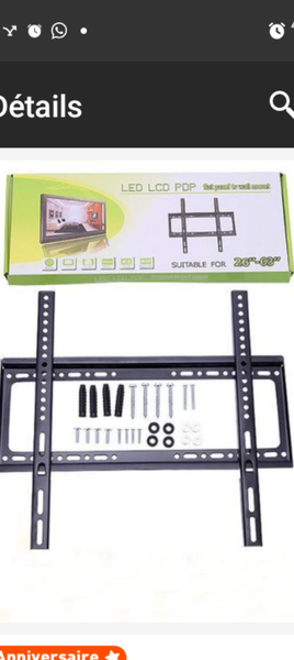 Support mural TV LED 26-63"