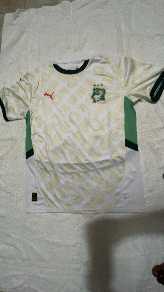 Maillot de football ivoirien