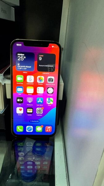 *iphone 12 pro 128giga sans Face ID :