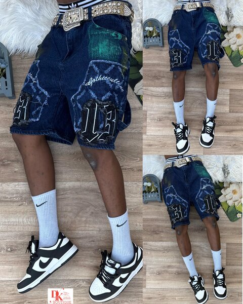 Shorts en jean stylisés