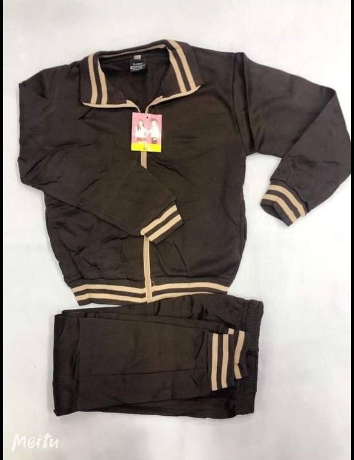 brown Sports suit and Tights for children