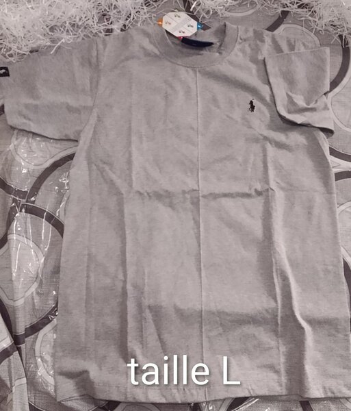 T-shirts en coton différentes tailles