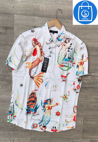 Chemise imprimée pour homme