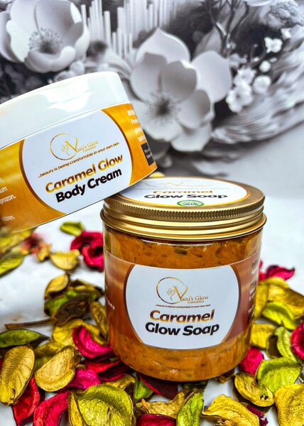 Caramel skincare products