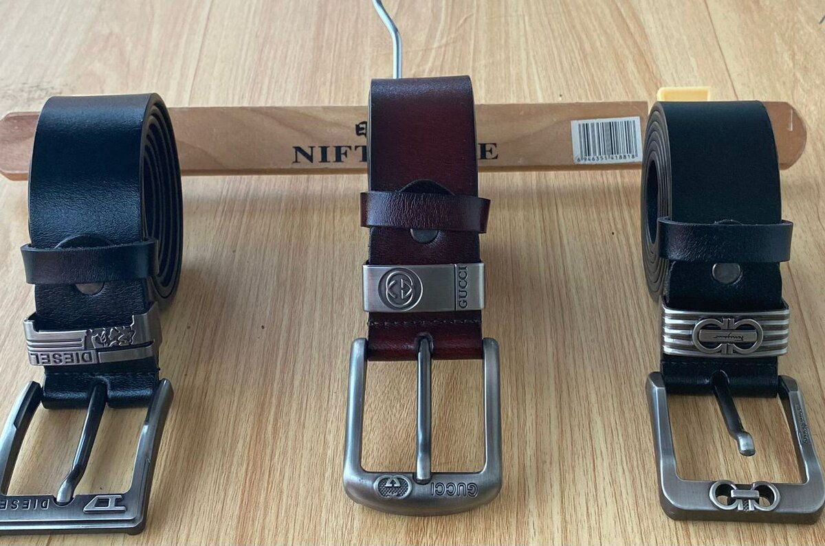 Quality leather belts