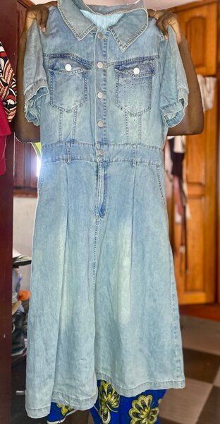 Robe en jean tendance