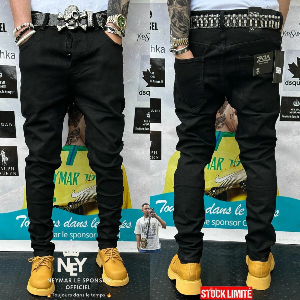 Jeans stylés pour hommes