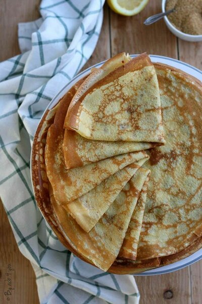 Crêpes délicieuses maison