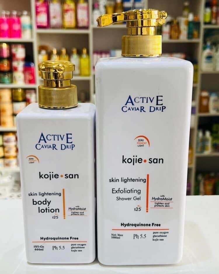 Active caviar drip lotion